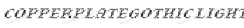copperplategothic light字体转换 copperplategothic light字体转换